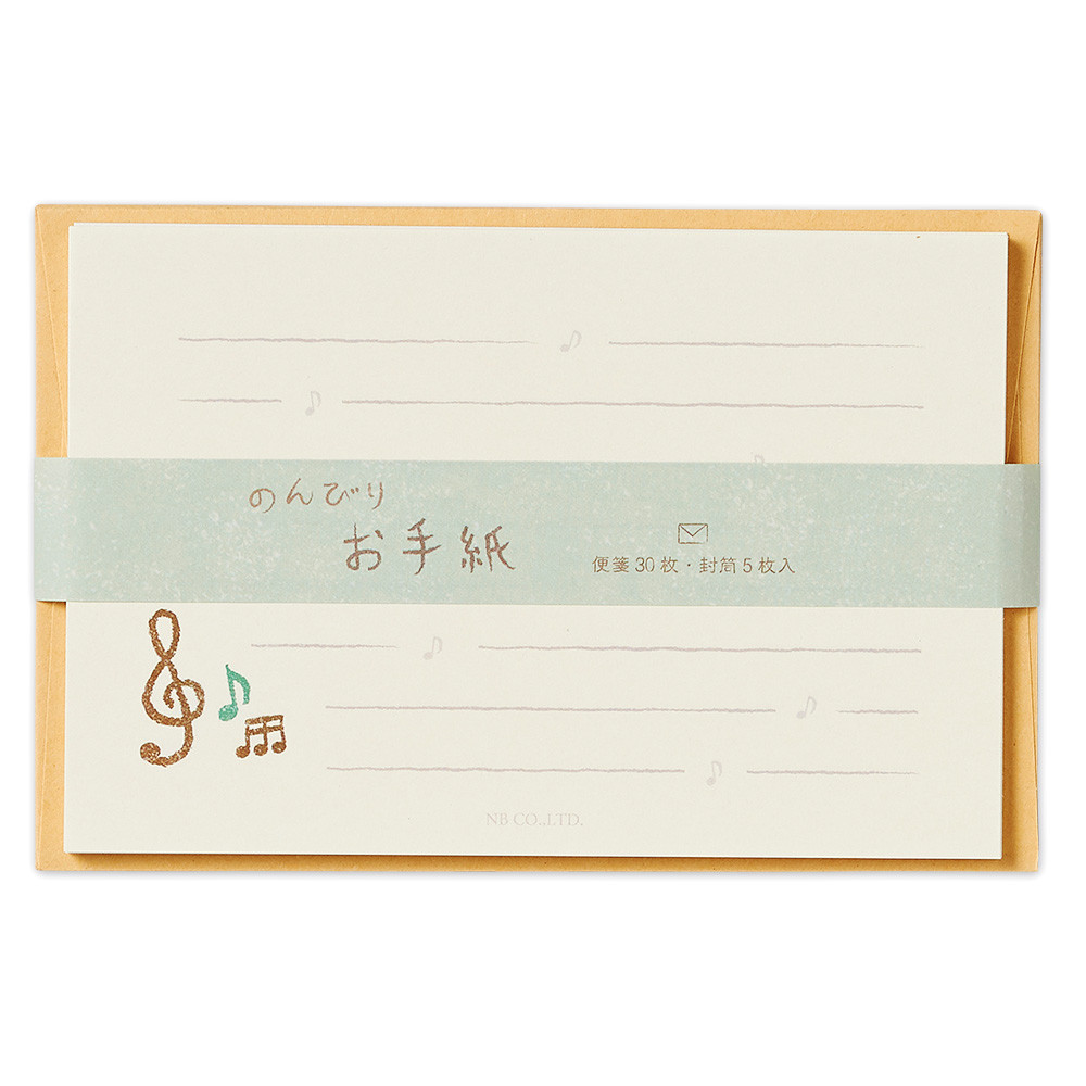 NBRレターセット　音符