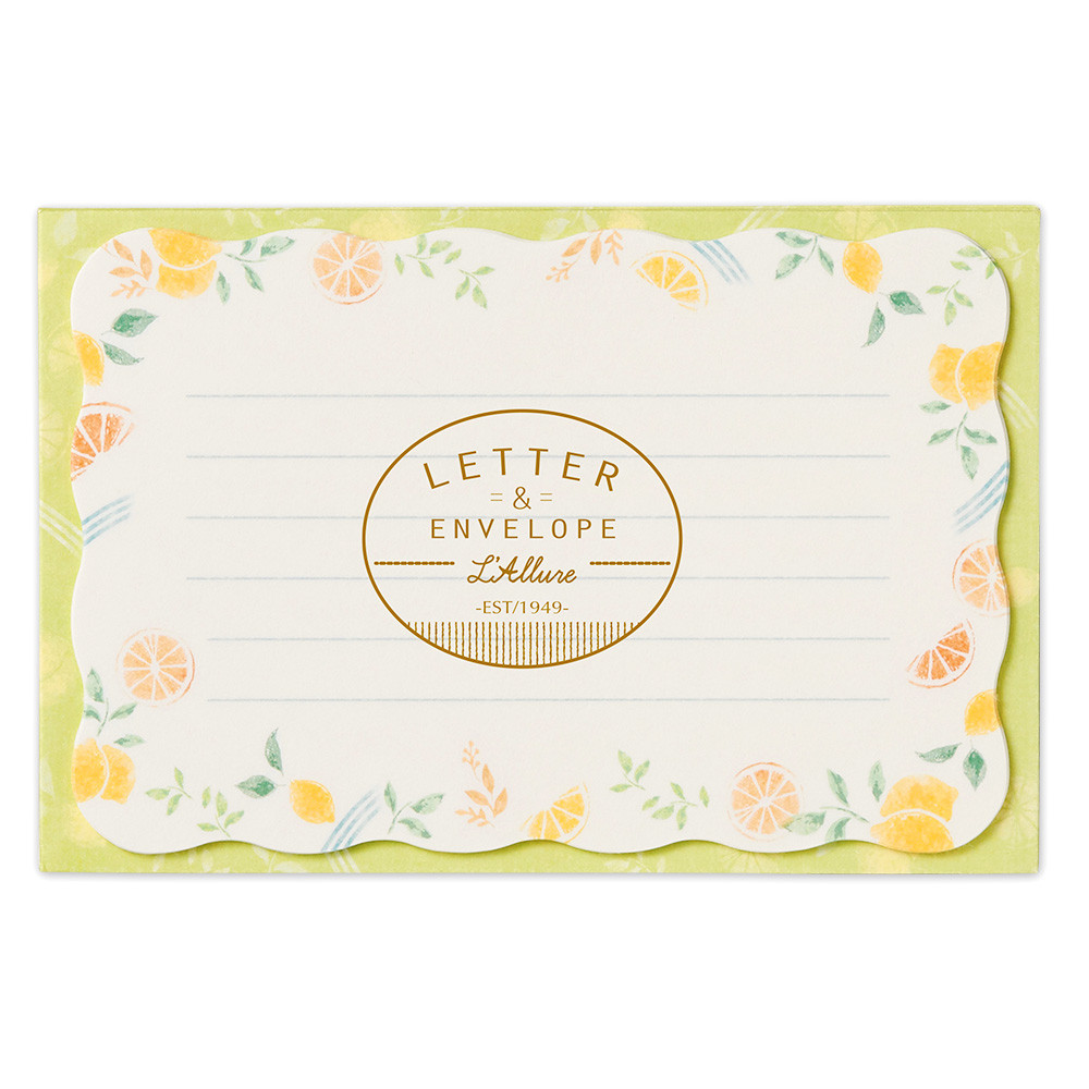 LAミニレターセット　シトロン