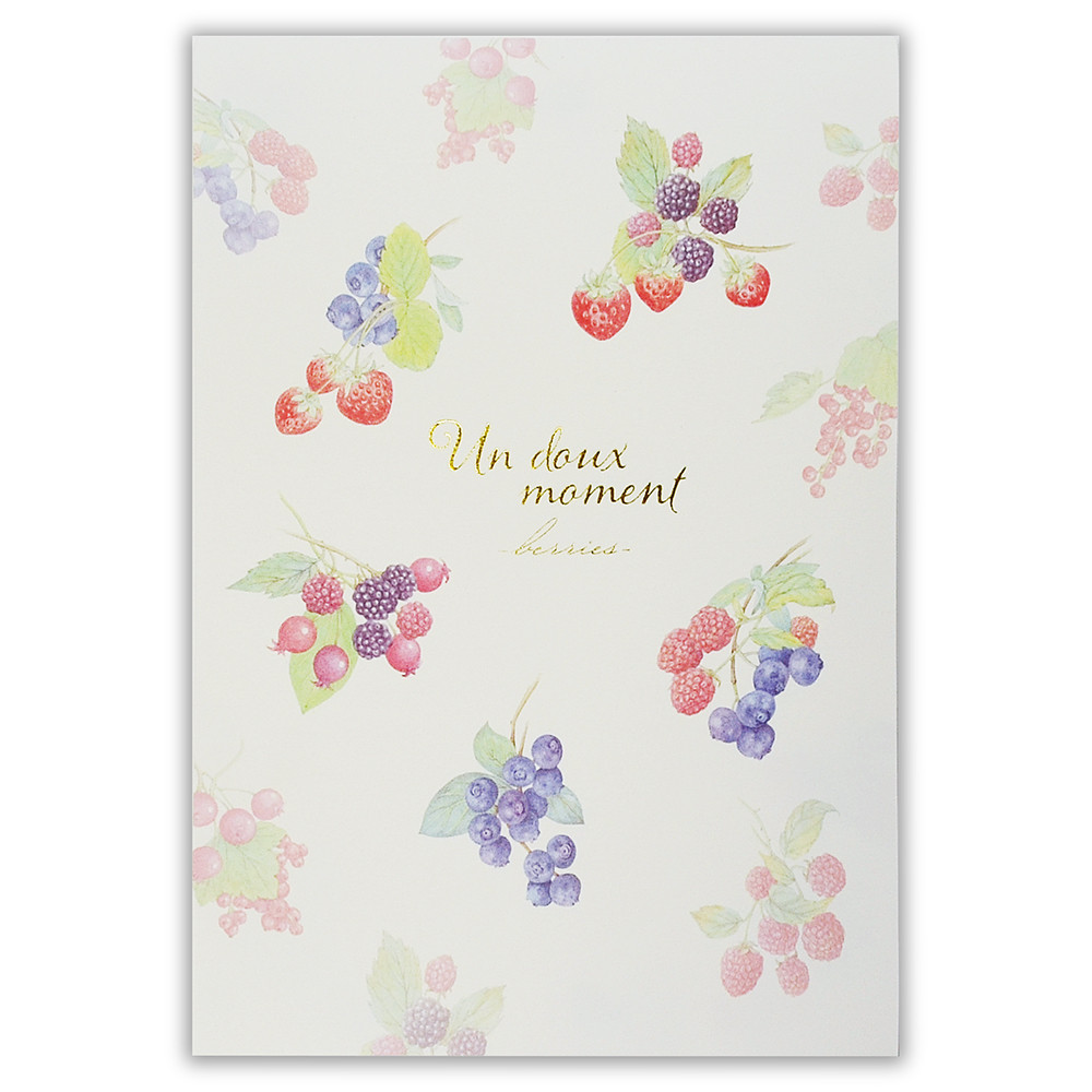 ＵＭ　Ｂ５便箋　ベリー