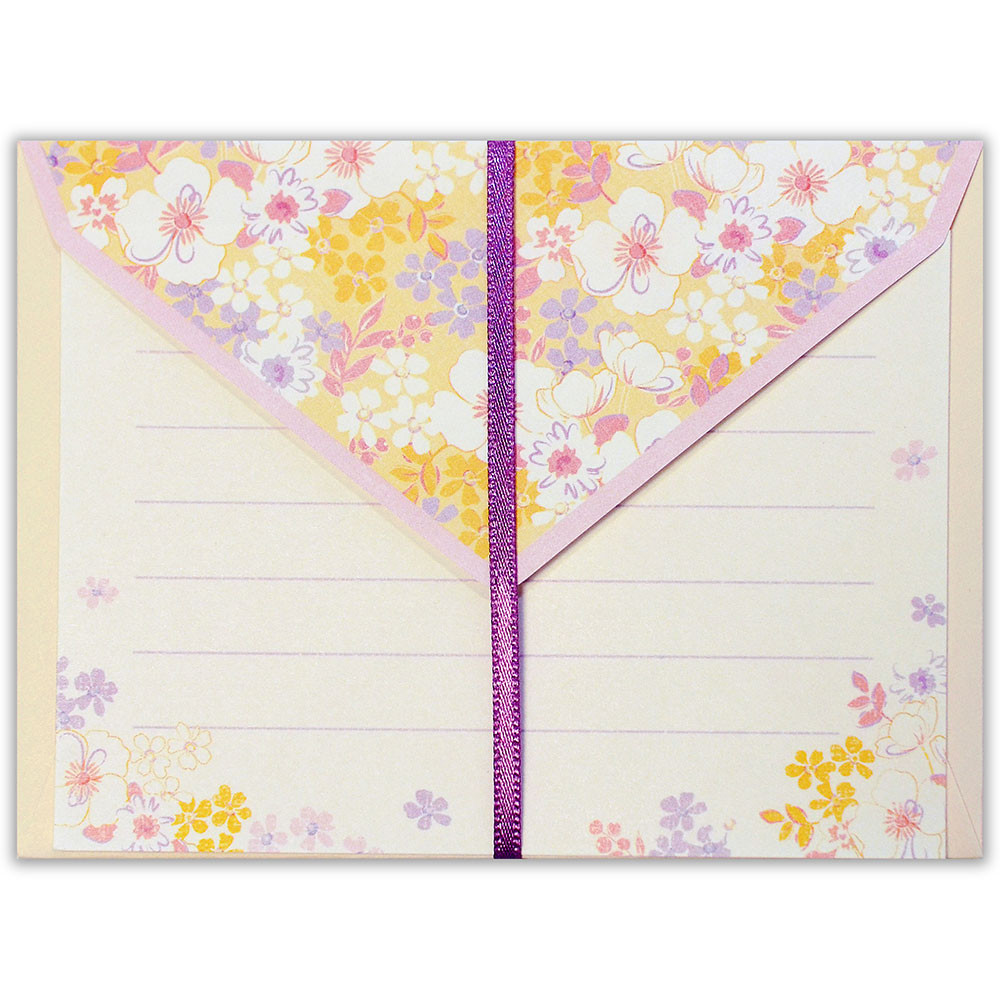 ＦＡＢミニレターセット　モーヴ