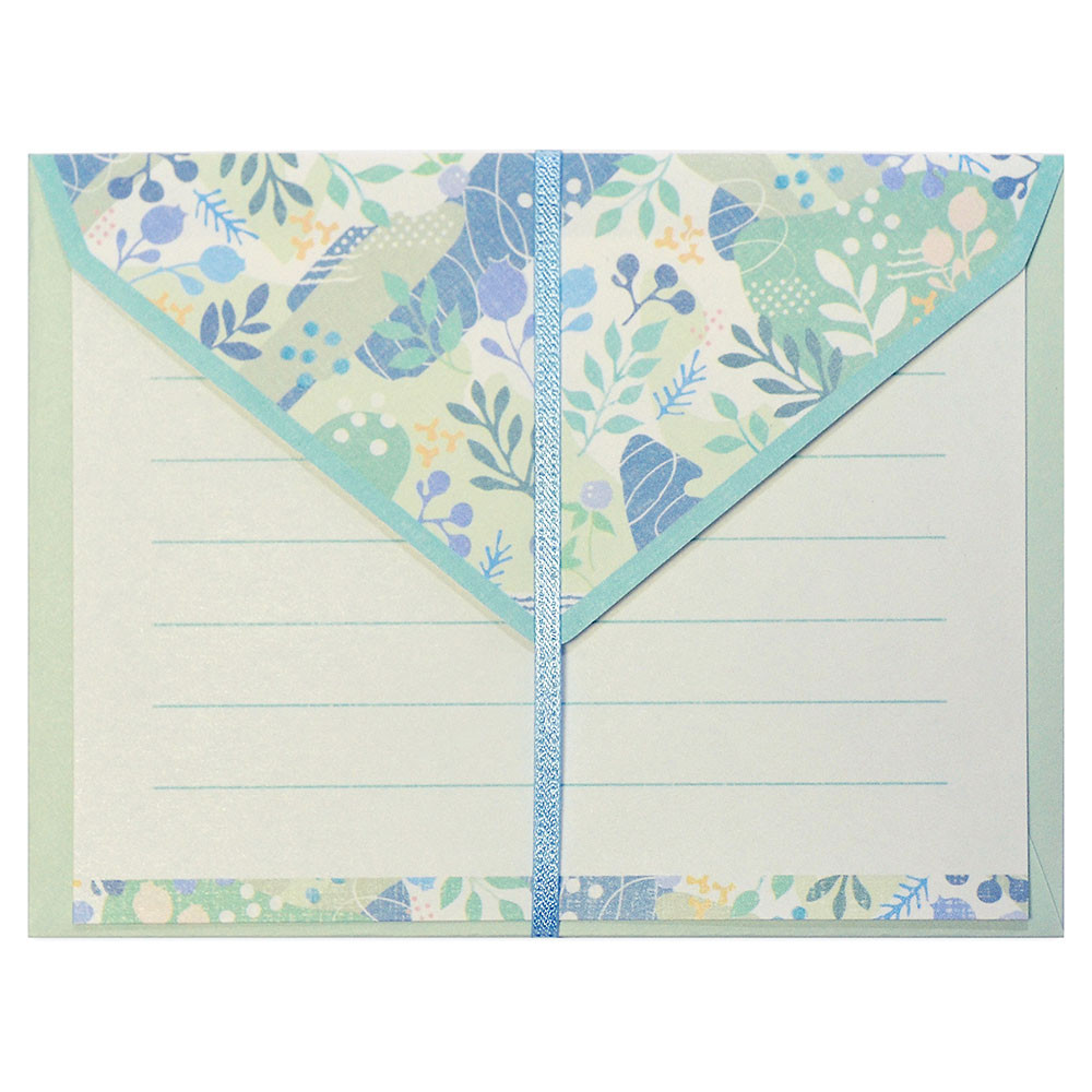 ＦＡＢミニレターセット　リーフ