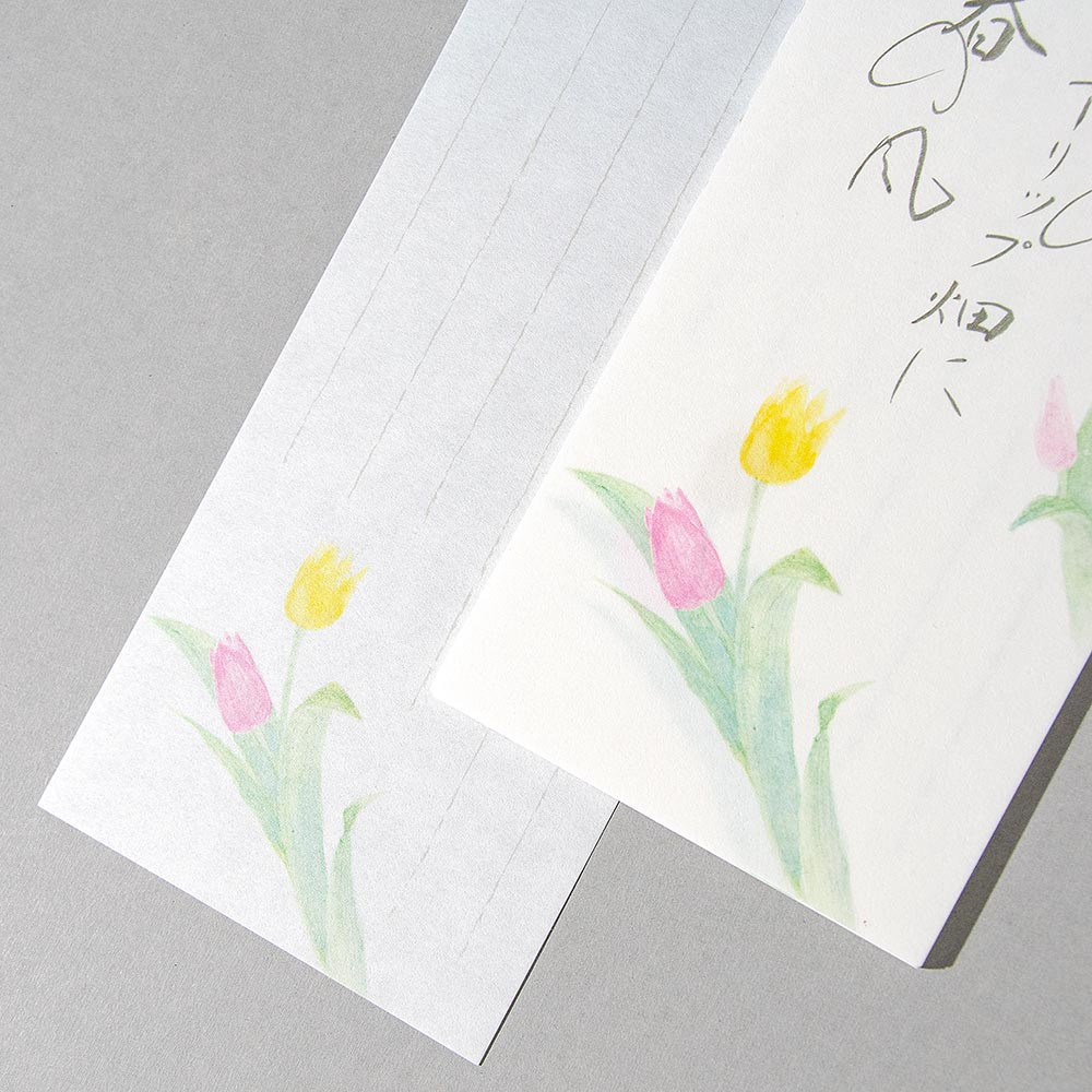 ＫＨＳ一筆箋　チューリップ