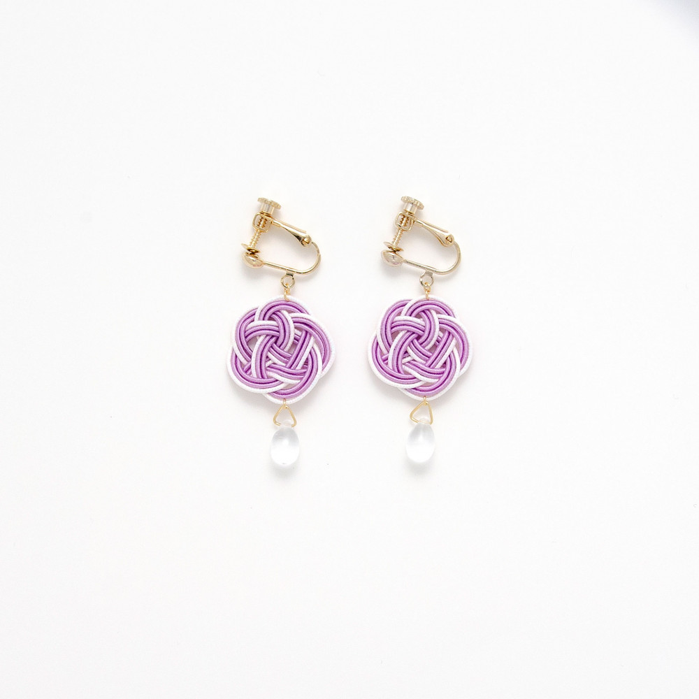 水引イヤリング　京藤