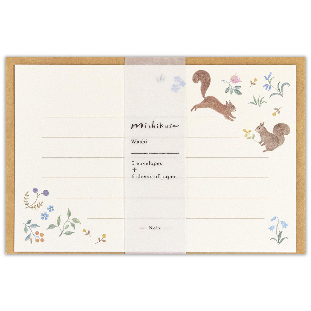 ミニレター　みちくさ　ノワ