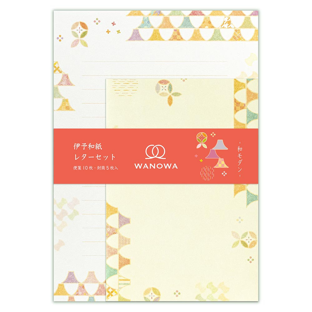 レター　W A N O W A　モダン