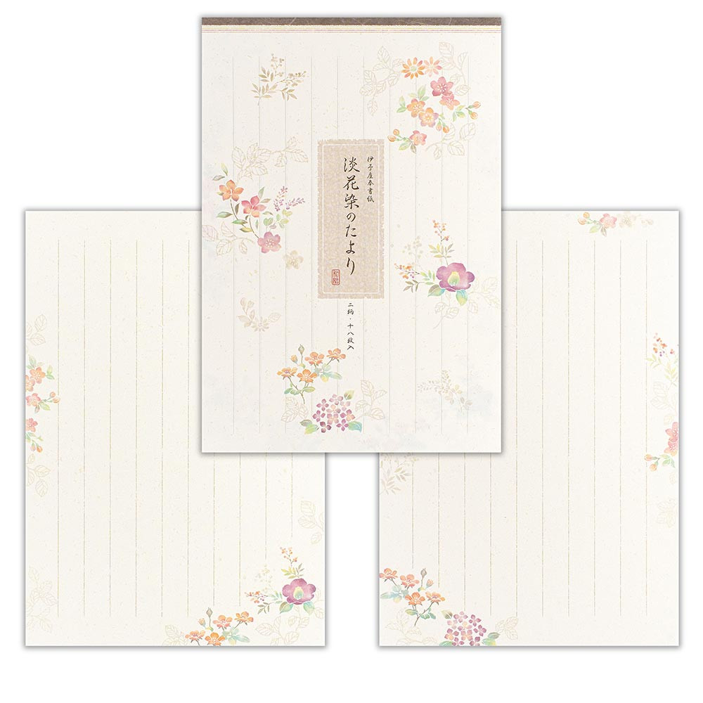 便箋　佳乃　淡花染のたより