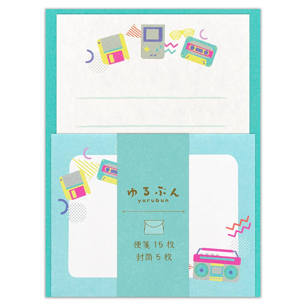 小たより　ゆるぶん　レトロポップ