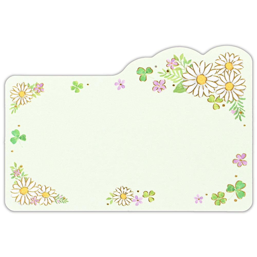 メッセージカード　リース　シンシア