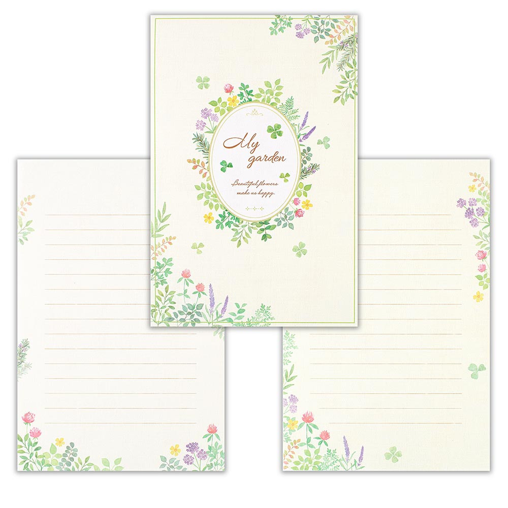 便箋　マイガーデン　ナチュラル