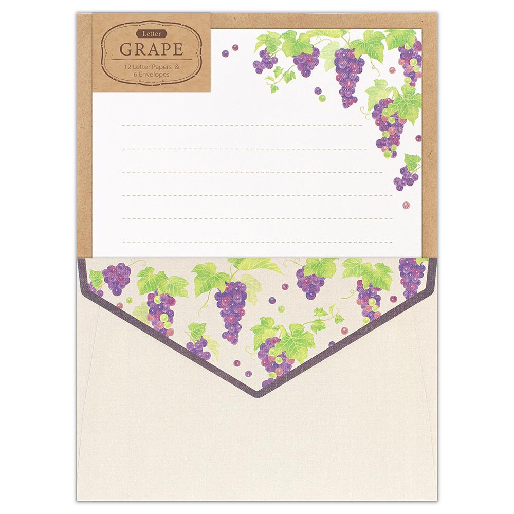 レター　オーチャード　グレープ