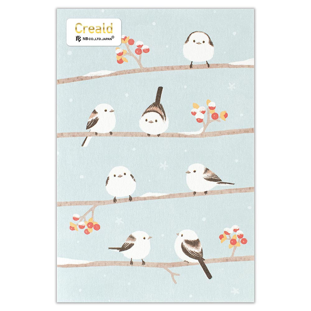 ポストカード　シマエナガ