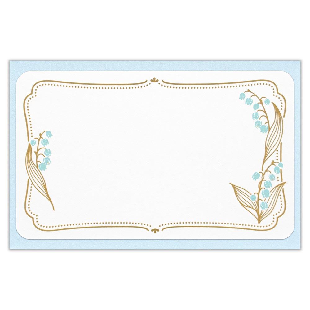 メッセージカード　リリー