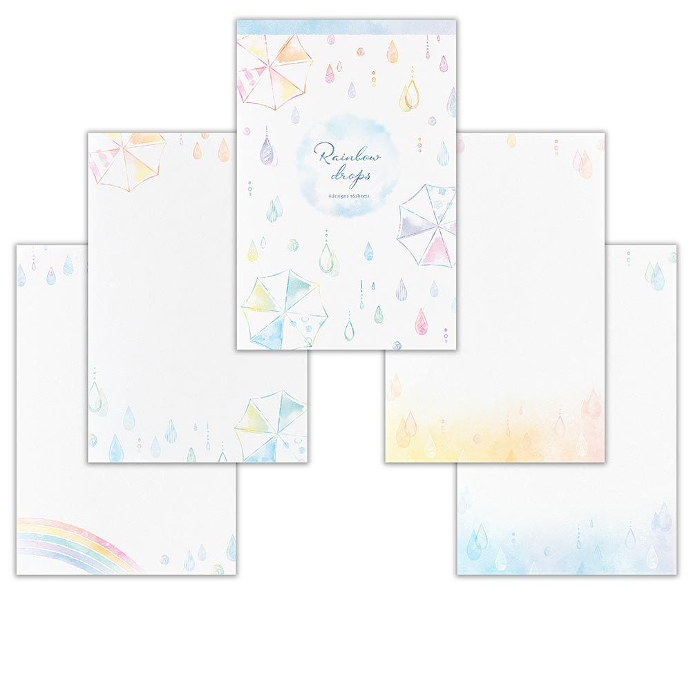 便箋　キュール　しずく