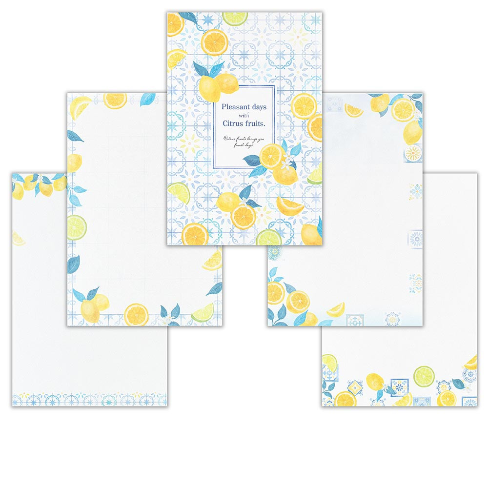 便箋　キュール　シトラス