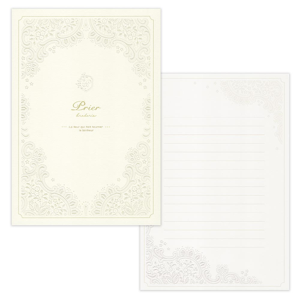 便箋Ｂ５　Ｐｒｉｅｒ　ヴェール