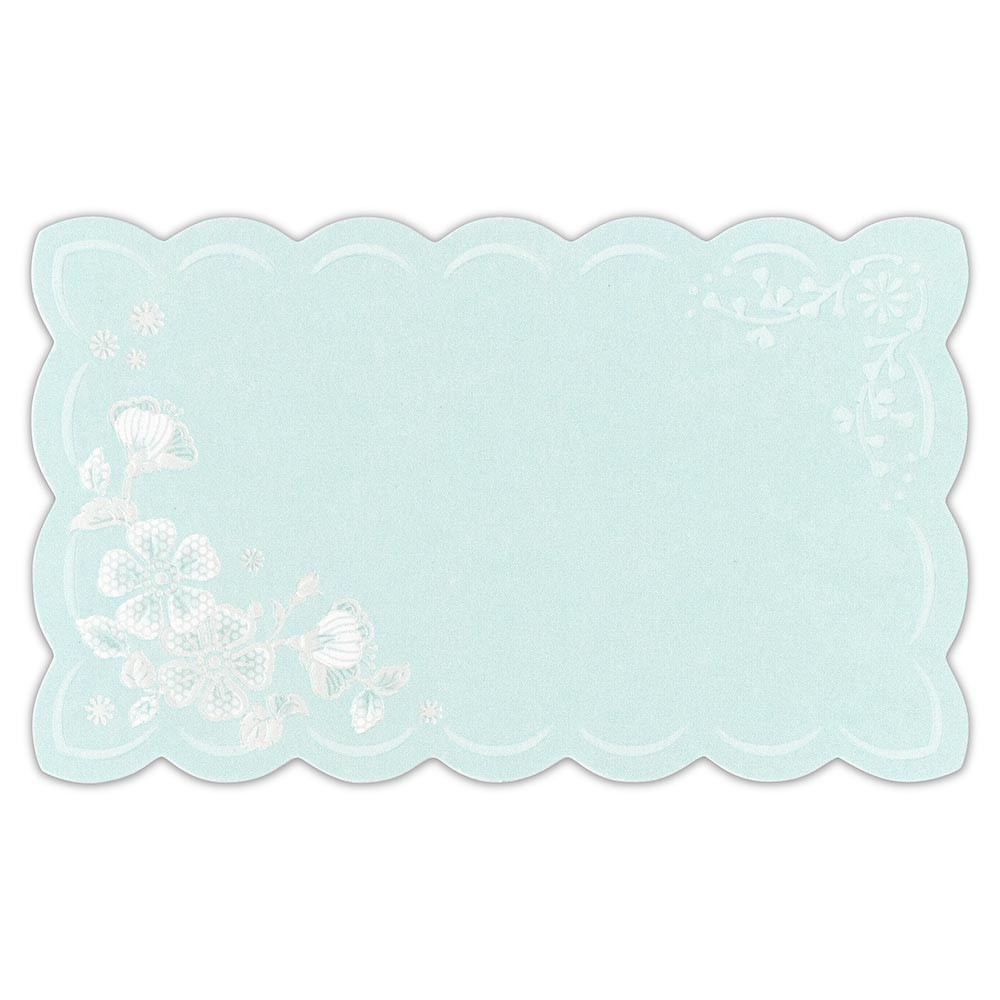 メッセージカード　ミント