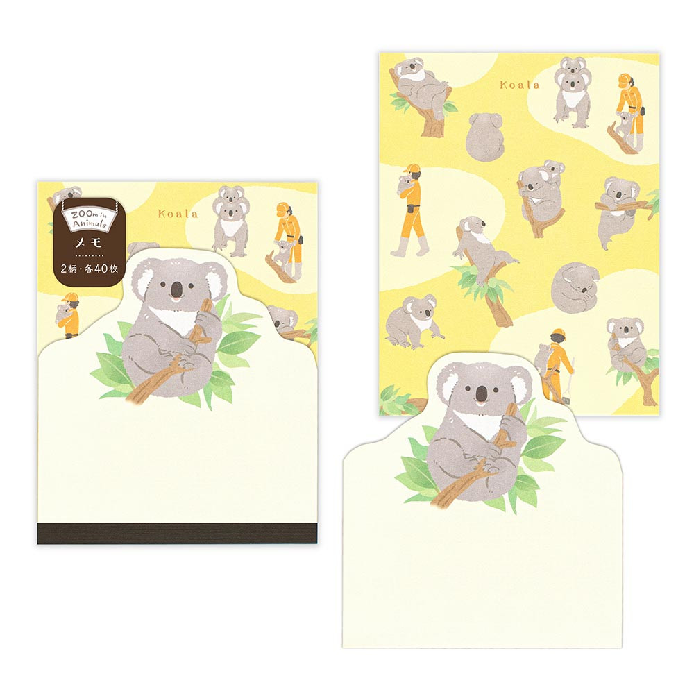 メモ　ズームインアニマル　コアラ