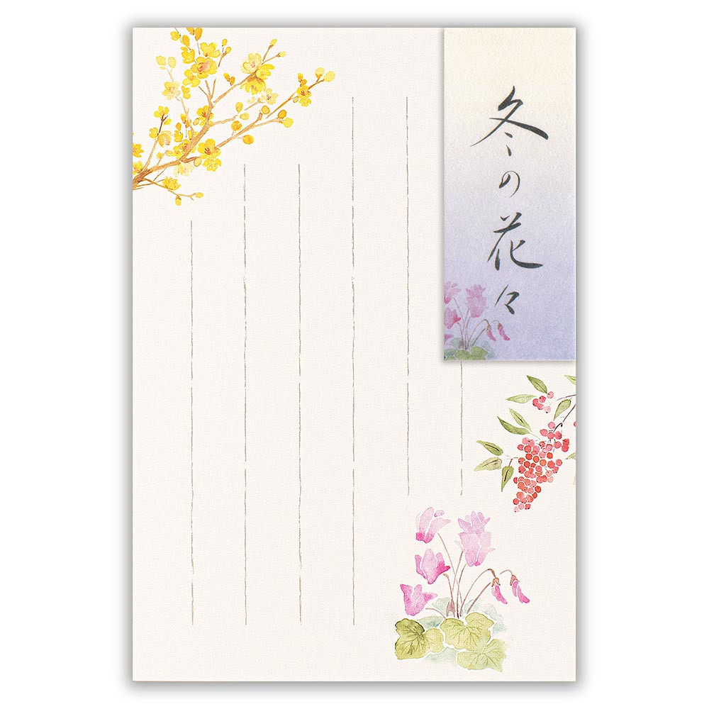 はがき　冬四集　花々２Ａ