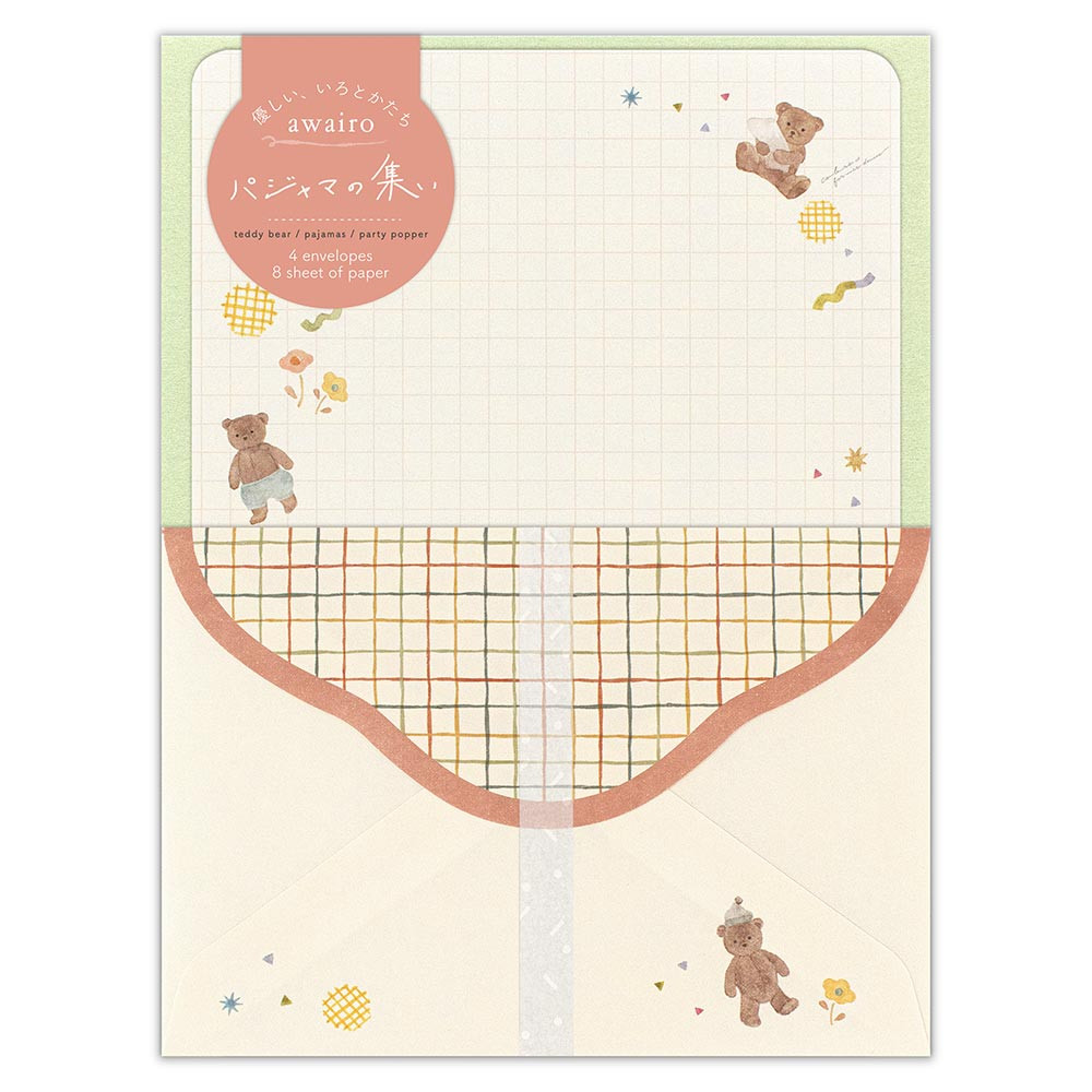 レター　あわいろ　パジャマ