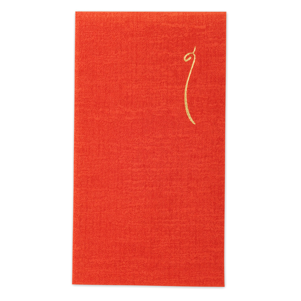 いろどりぽち袋　朱