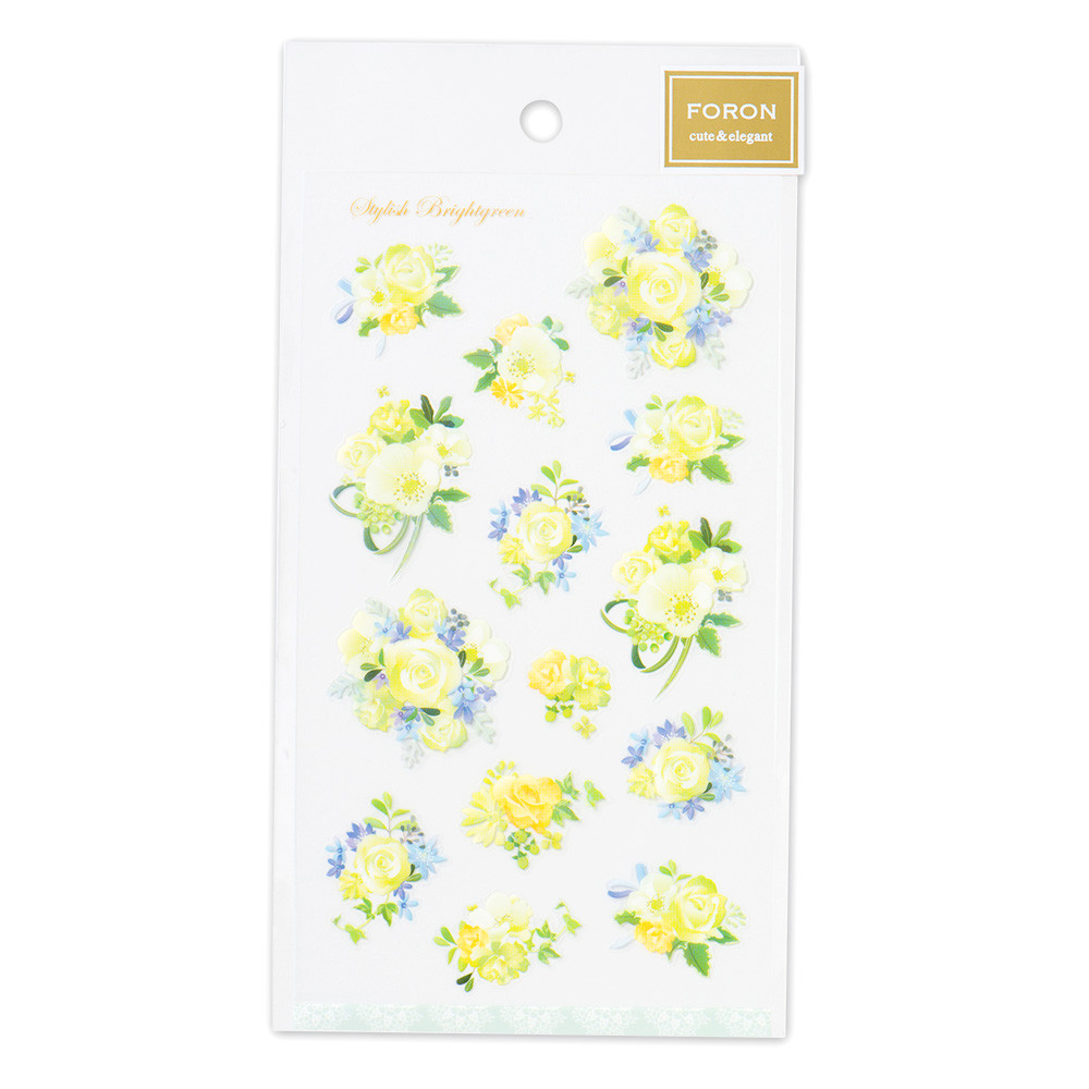 シール大　グリーン