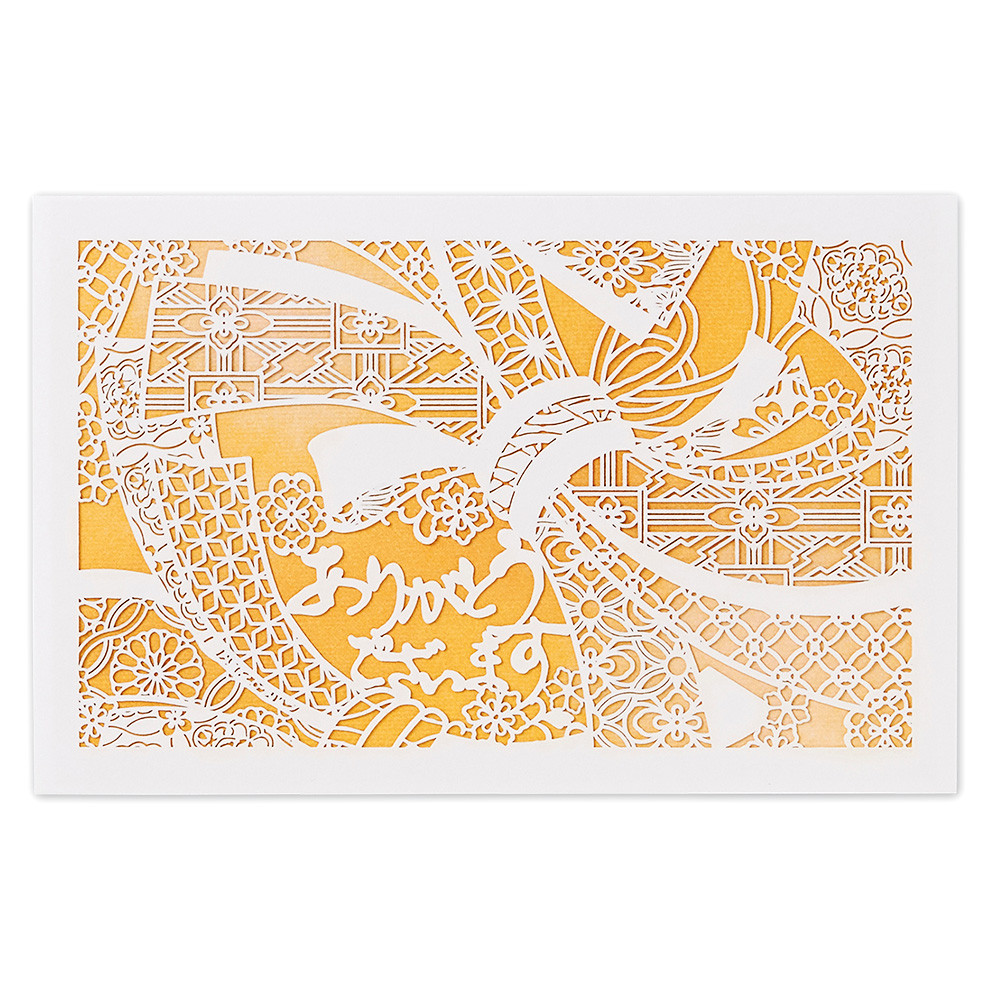 HRカード　お礼　花たばね