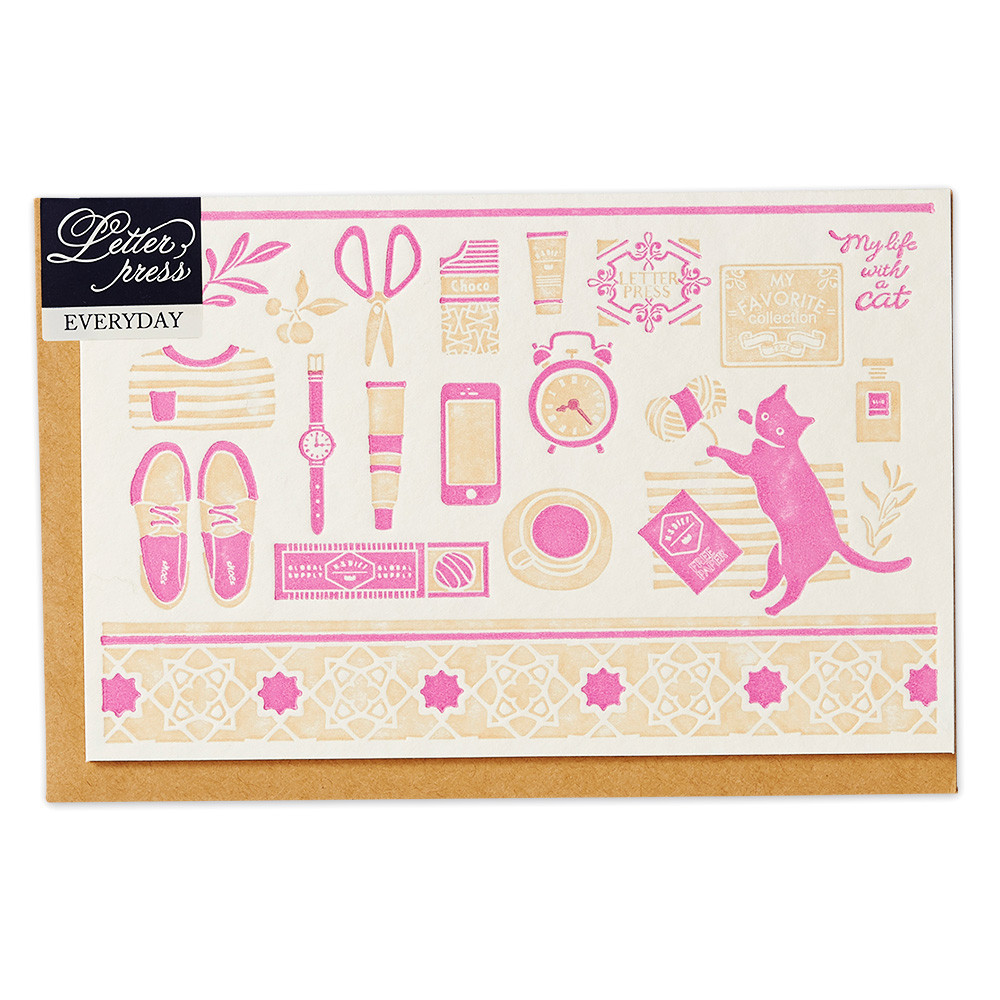 LPカード　多目的　ねこ