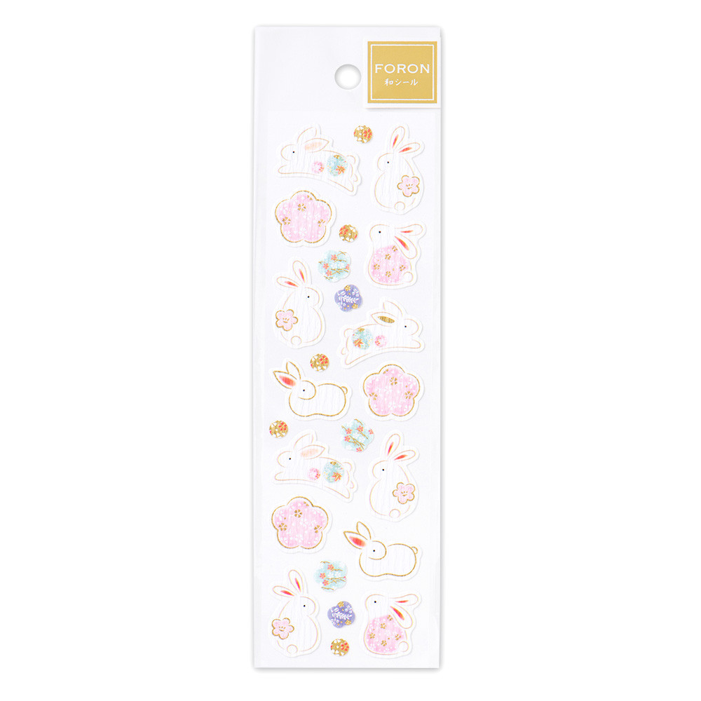 UZシール　うさぎ