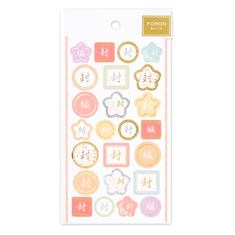 和風シール大　華封Ｂ