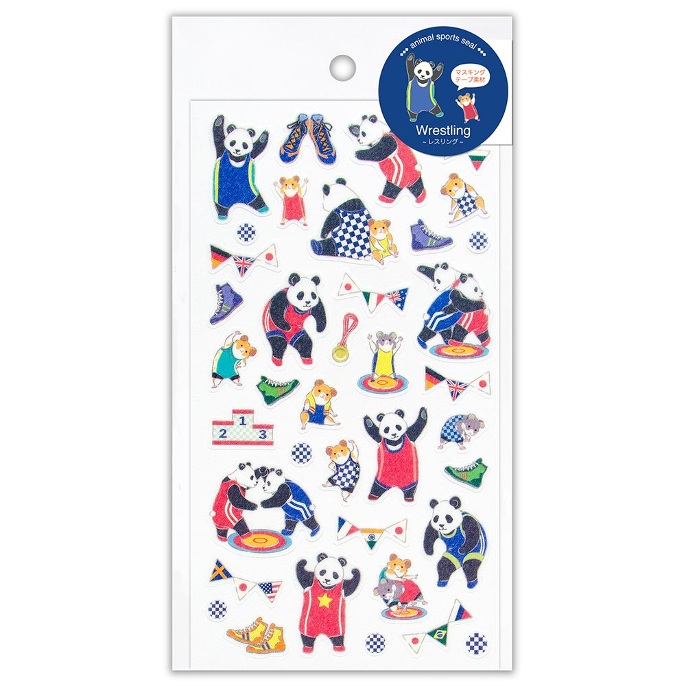 スポーツシール大　レスリング