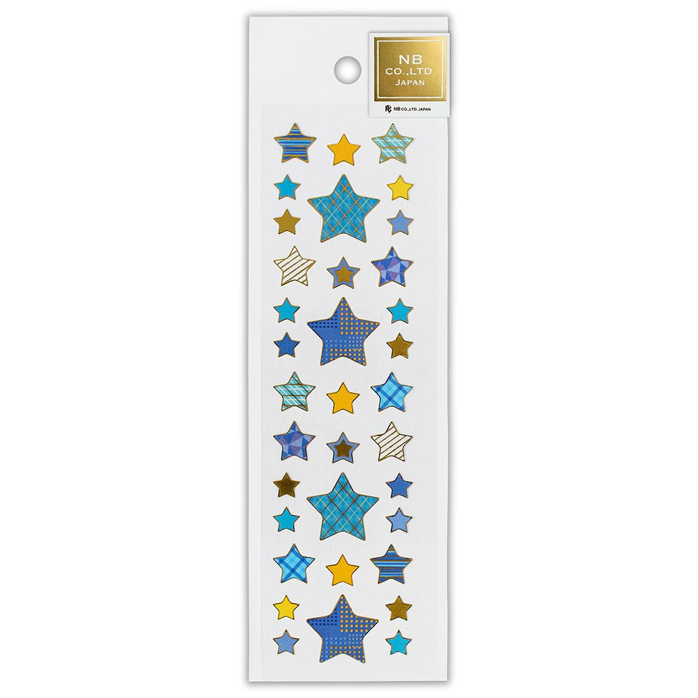 ふちシール　星