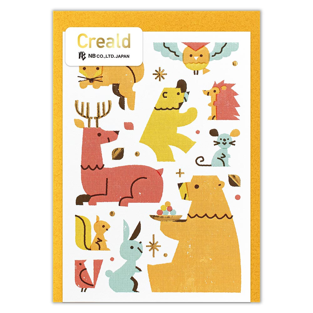 ミニカード　Ｃｒｅａｌｄ　多目的　黄