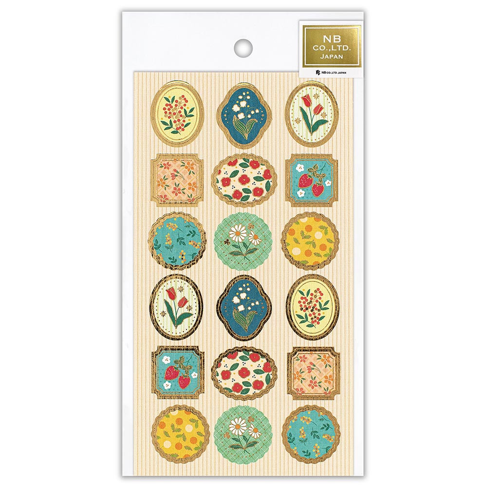 和風シール大　レトロ