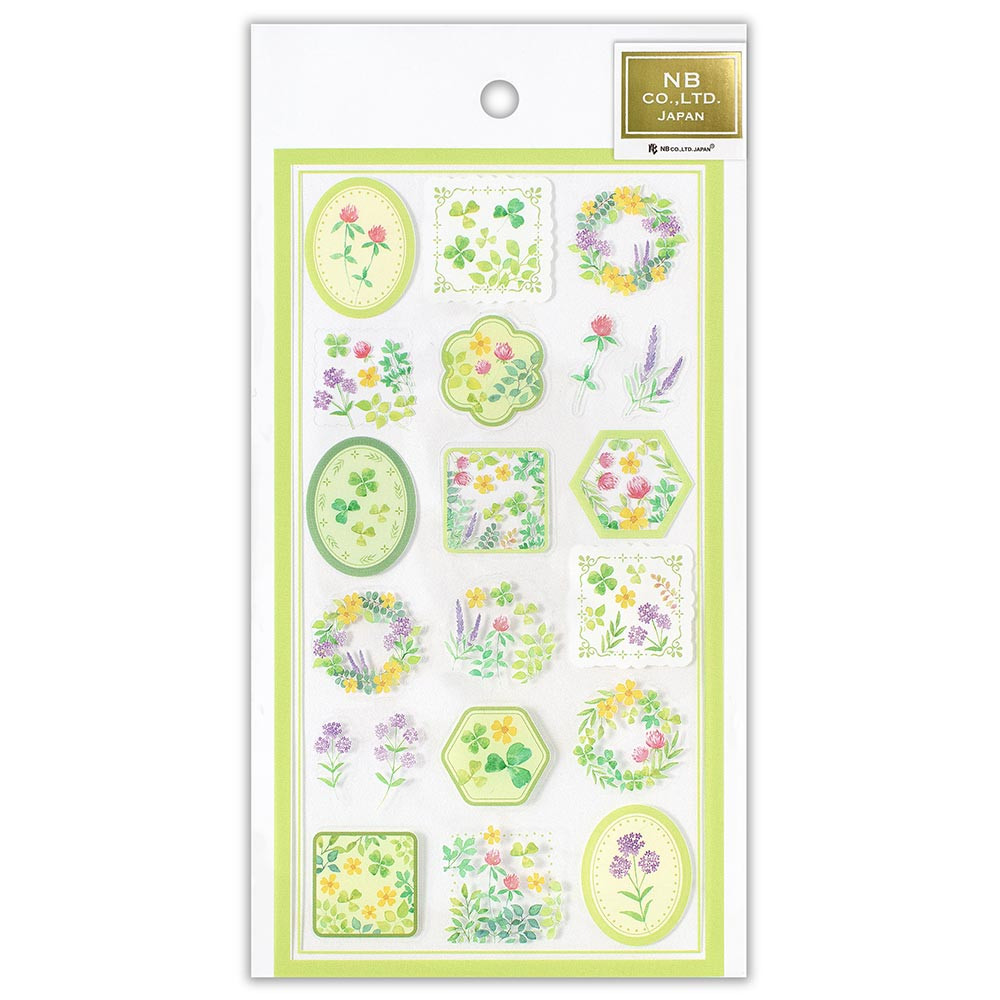 シール大　マイガーデン　ナチュラル