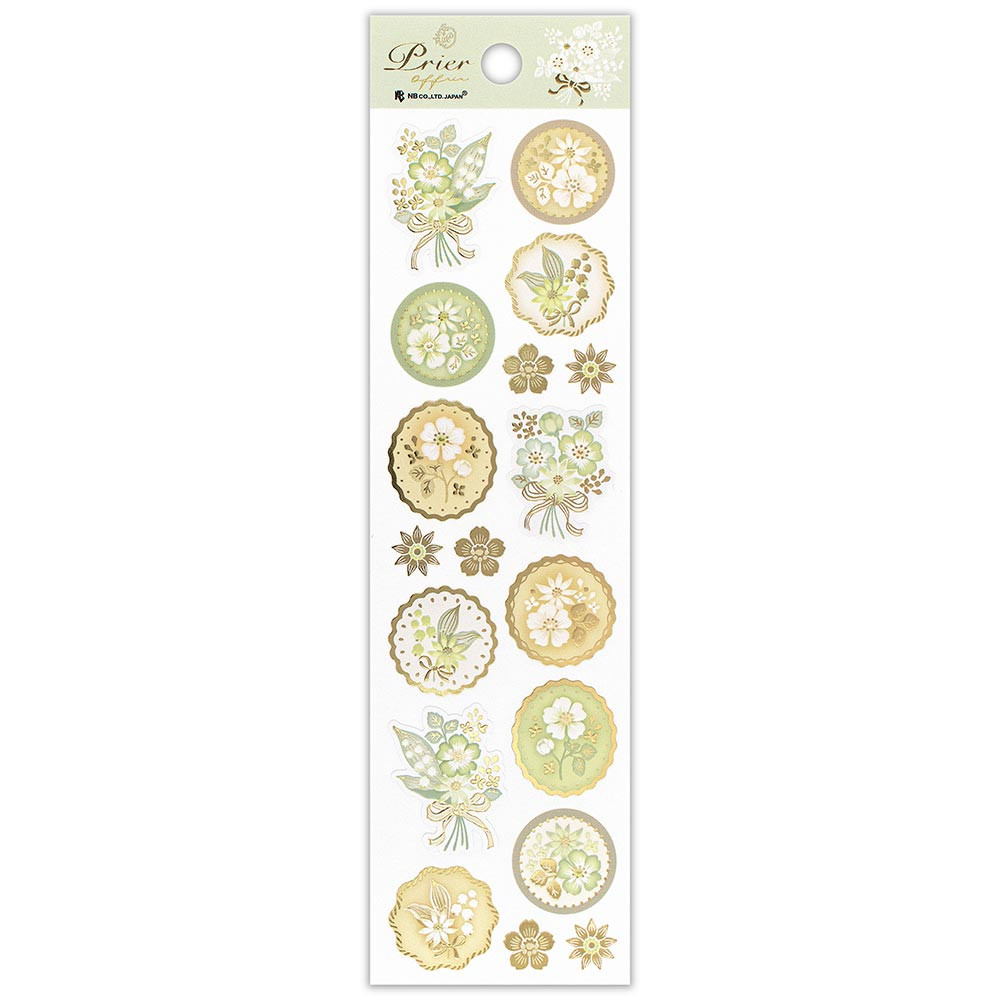 光沢シール　Ｐｒｉｅｒ　ブーケ