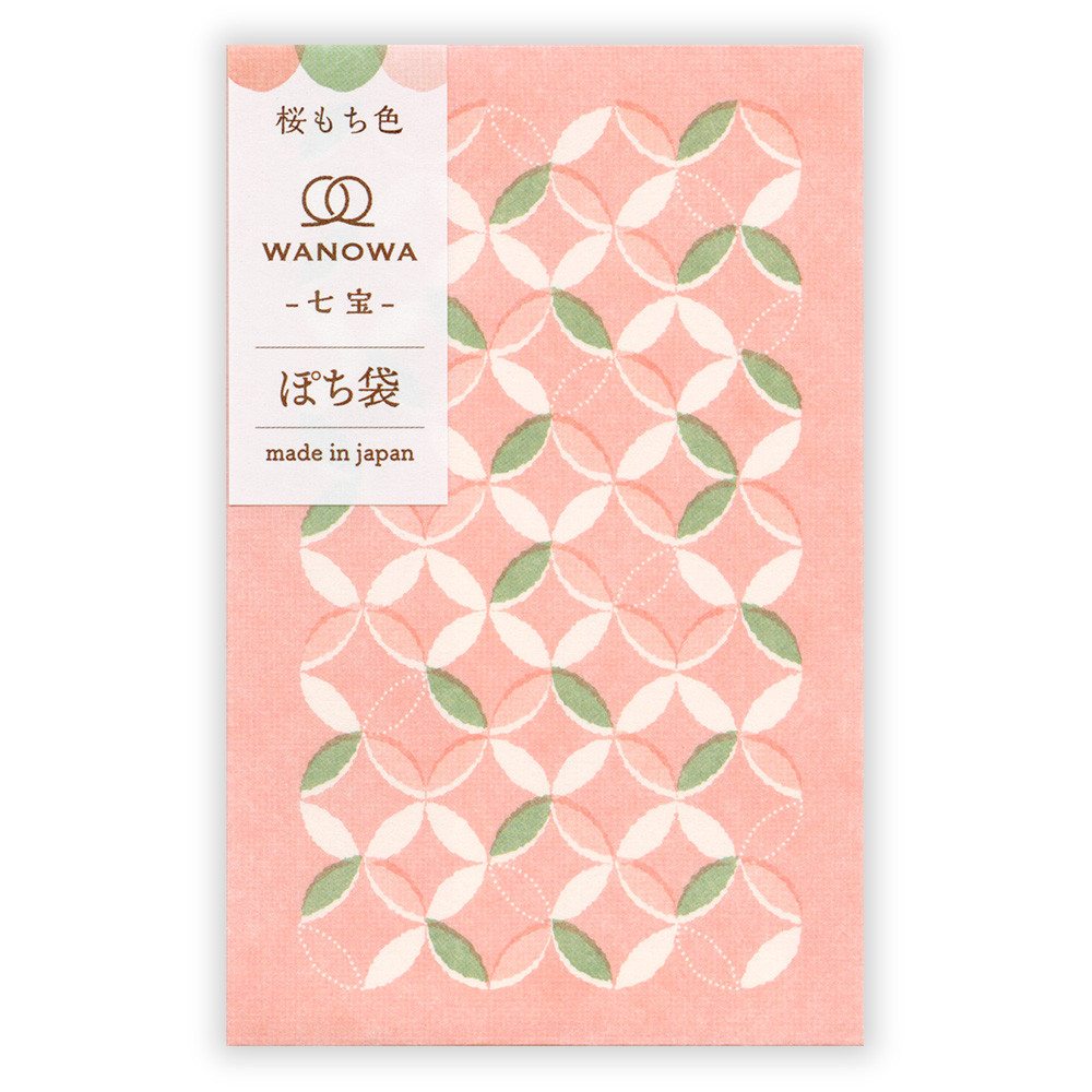 ぽち袋　ＷＡＮＯＷＡ　桜もち