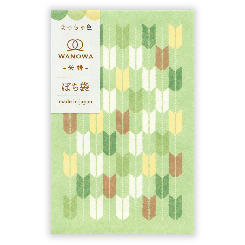 ぽち袋　ＷＡＮＯＷＡ　まっちゃ
