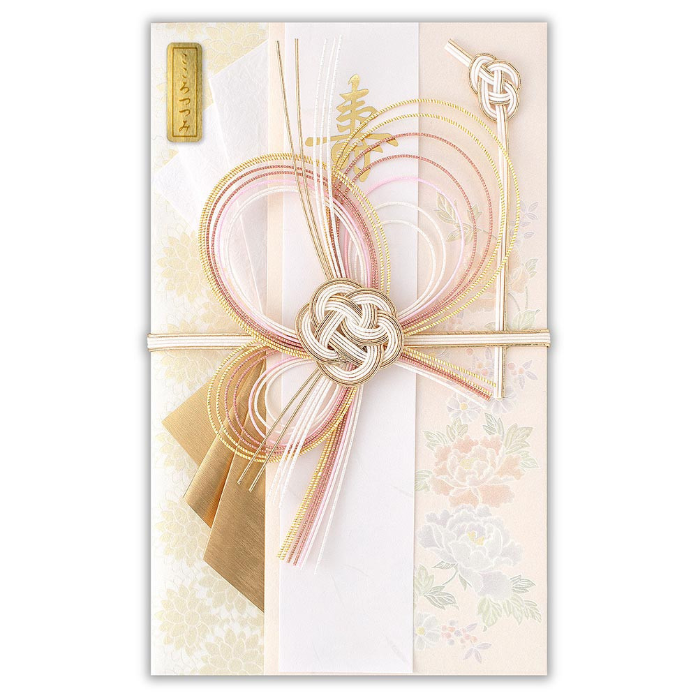 寿中金封　花笑み　薄桃Ａ