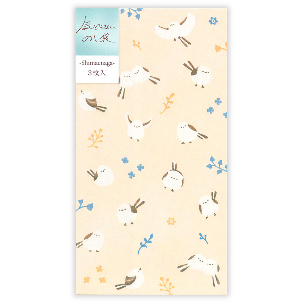 のし袋　カジュアル　シマエナガ